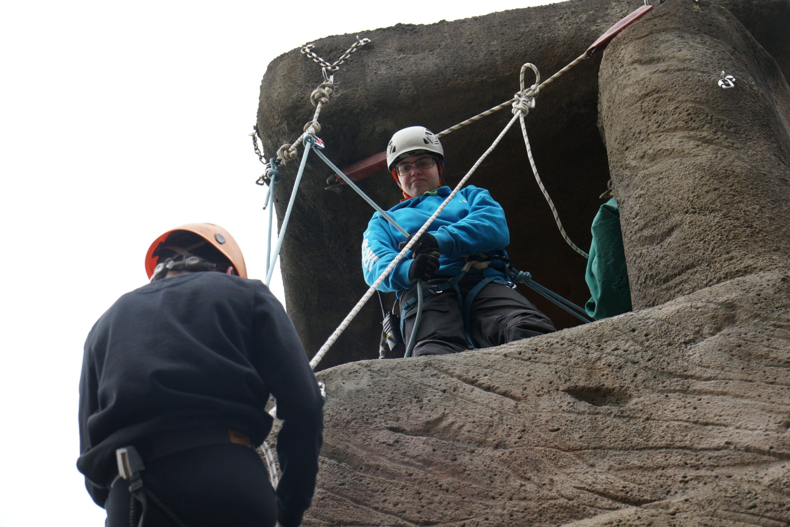 Abseiling